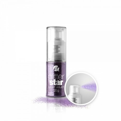Glitter Spray Star Light Violet 25g